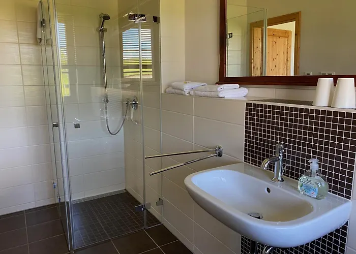 بيت للعطل Appartementhaus Zur Bergwiese Furstenau (Saxony)