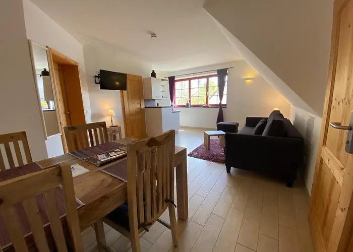 بيت للعطل Appartementhaus Zur Bergwiese Furstenau (Saxony)