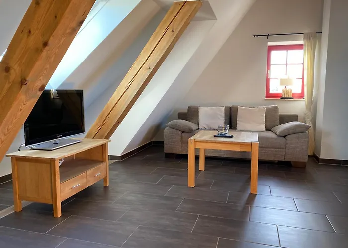 بيت للعطل Appartementhaus Zur Bergwiese Furstenau (Saxony)